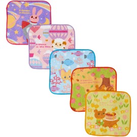 Marushin 0165007900 Mini Towel, Set of 5, Piccolino Nature Friends