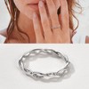 PROSILVER 925 Sterling Silver Rings CZ Ring Mothers Day Ring