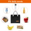 FANTESI Insulated Lunch Bag with 3 Cutlery Set Heat Cold