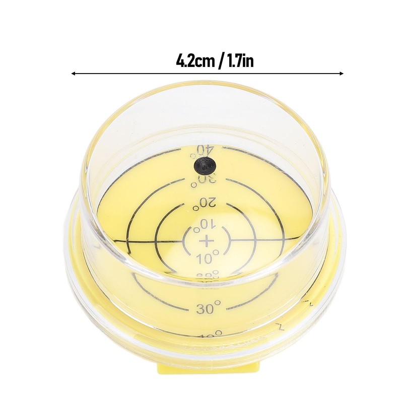 Sxhlseller Solar Panel Protractor 4.2 cm, Verticality Levelling Device for