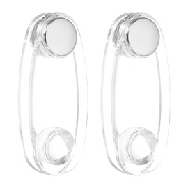 uxcell 2Pcs Blind Cord Weight, 90mm Curtain Blinds Handles Plastic Pull String Pendants for Window Shutter Vertical Roller Blinds Accessories, Transparent