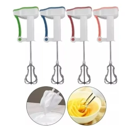 Molin Batidor Mezclador Manual Utensilio Cocina Repostería Huevos