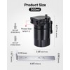 EVIL ENERGY Oil Catch Can, Universal Baffled Catch Can Kit