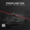 KastKing Superpower ColorShield Braided Fishing Line, Red,10LB,150Yards,X8