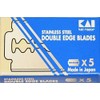 5 Kai stainless steel razor blades (1 Pack)