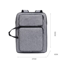 A3 Art Portfolio Case Folder Waterproof Artwork Storage Portable Drawing Board Carrying Bag Backpack Artist Portfolio Large Student Drawing Painting Pads Case Canvas Artists Tote Bag Organizer