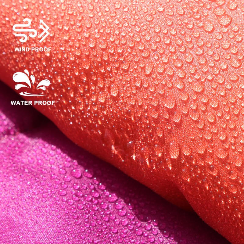 zzlamb Hooded Camping Blanket,Waterproof Outdoor Blanket Polar Fleece,Warm Windproof Portable