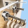 Hanger Organizer Collapsible, Suction Cup Hanger Storage for Laundry Room,