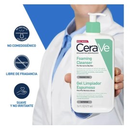 Pack 2 Cerave Gel Limpiador Espumoso 946ml C/u