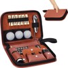 MTSBDM Golf Accessories Kit with Leather Case,Complete Golf Stuff Set