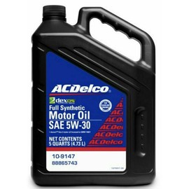 ACDelco 5 Qts ACDelco SAE 5W-30 Full Synthetic 10-9147 10-9330 GEN 2 Dexos1 Motor Oil