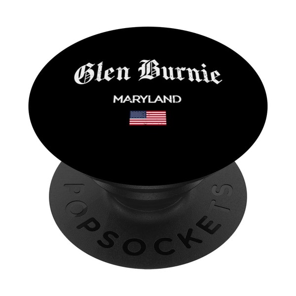 Glen Burnie Maryland Gothic Design PopSockets Swappable PopGrip