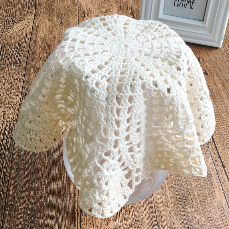 14 Inch Round 100% Cotton HANDMADE Crochet Lace Doilies Placemat