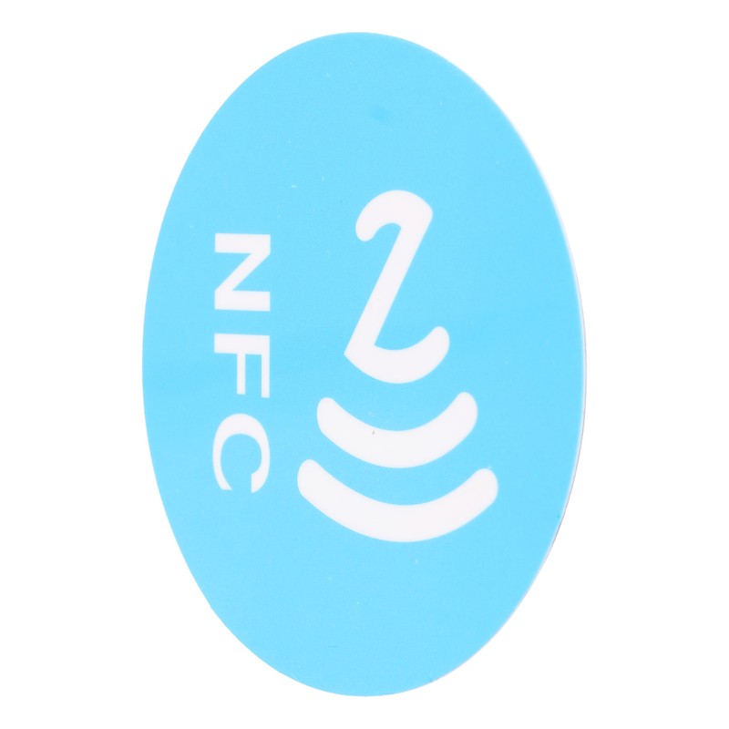 20 Pcs ID5200 NFC Stickers Adhesive Label Round 40mm Anti