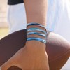 Pura Vida Bracelets Original Light Blue & White Bracelet Womens
