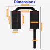 Door Loop Lock Sliding Door Latch Double Door Hook Lock