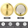 Trash Can Lid 304 Noble Gold Embedded Trash Bin Flap
