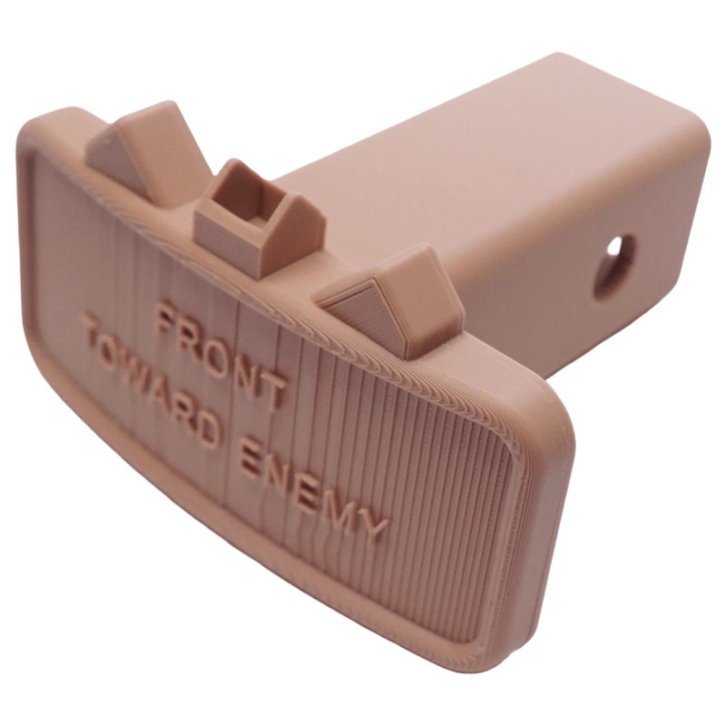 3DEXCEL Claymore Mine Tow Hitch Receiver Plug Cover 2” Car,