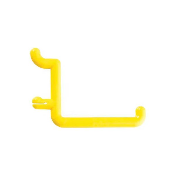 Functionaire 25-Fh4-2 Locking Pegboard Hooks,2In.L,Pl