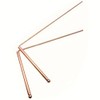 Nagoyuki Dowsing Rods - 99.9% Pure Copper 2PCS Divining Rods