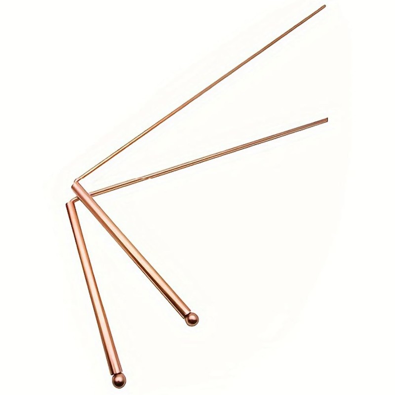 Nagoyuki Dowsing Rods - 99.9% Pure Copper 2PCS Divining Rods