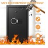 5.3 Cuft Large Home Safes Fireproof Waterproof, Anti-Theft Fire Safe