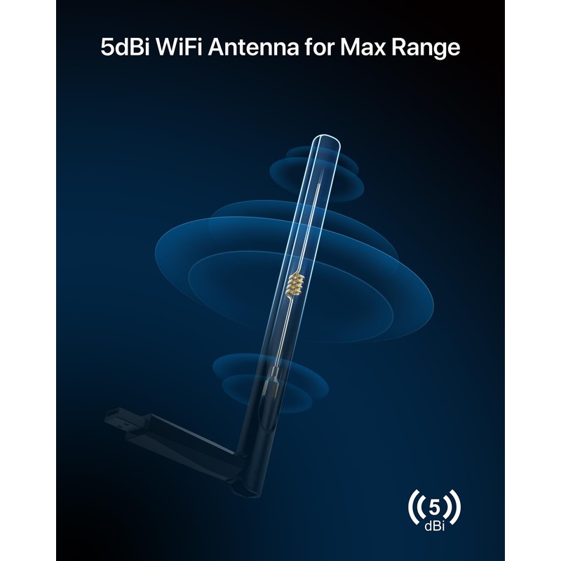 BrosTrend 650Mbps Linux Compatible WiFi Adapter Supports Kali Linux, Ubuntu,