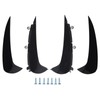 Rear Bumper Spoiler Air Vent Cover, Scratch Resistant Left Right