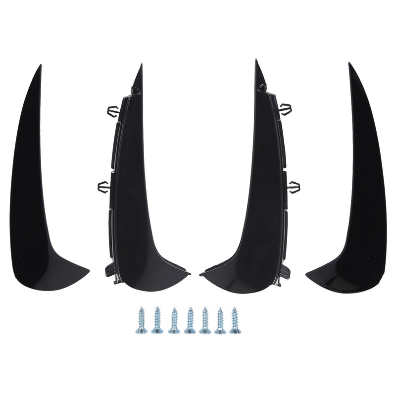 Rear Bumper Spoiler Air Vent Cover, Scratch Resistant Left Right