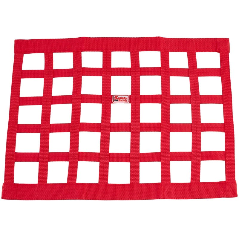 Safety Racing 18 x 24 White Ribbon Style Window Net,