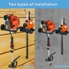 VANROUG Garage Organizer Trimmer Rack,Heavy Duty Weeder Eater Hanger Trimmer
