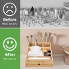 Kitchen Utensil Holder with Drawer, Farmhouse Spatula Organizer for Countertop,Large