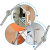 Soft Close Lid Support Hinges Heavy Duty Lid Stay Hinge