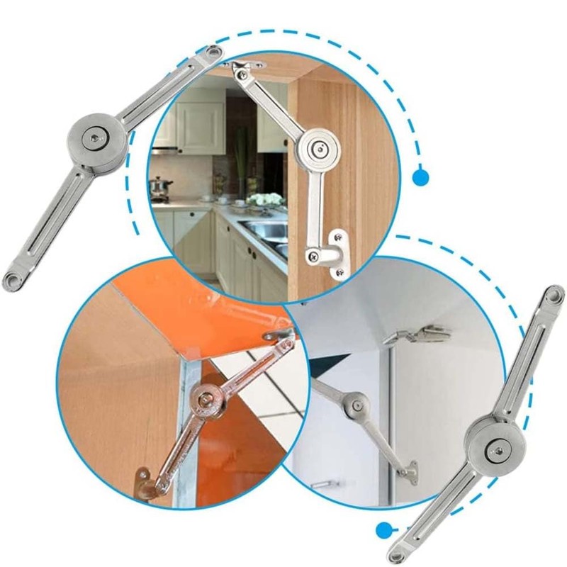 Soft Close Lid Support Hinges Heavy Duty Lid Stay Hinge