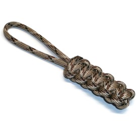 RedVex Paracord Zipper Pulls/Lanyards - 4" - (Qty-5) Choose Your Color (Desert Camo)