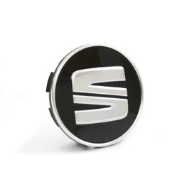 Seat 7N5601171CBX Hub Cap (1 Piece) Wheel Trim 63 mm Hub Cover Hub Cap Black/Silver