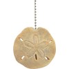 Beach sea Shell Sand Dollar Ceiling Fan Pull Light Chain