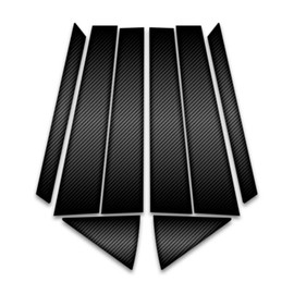 Upgrade Your Auto 8pc Carbon Fiber Pillar Post Covers for Hyundai Tucson 2016-2021