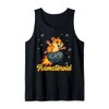 Cute Hamster Asteroid Pun Science Space Hamsteroid Tank Top