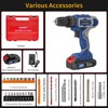 Aseboy Cordless Drill with Battery and Charger, 20V Drills for