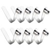 HZMM 8 Pcs Kayak Paddle Spring Snap Clips, Tent Pole