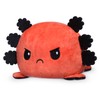 TeeTurtle - The Original Reversible Axolotl Plushie - Fire Eyes