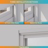 Blindify Light Blockers Blackout Side Tracks, PVC Blackout Side Strips