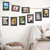 20 Pcs Paper Frames Photo Banner, 4x6 Inch Black Paper