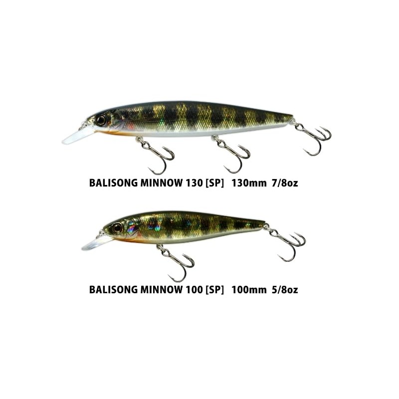 Deps Minnow Barison Minnow SP 3.9 inches (100 mm) 5/8