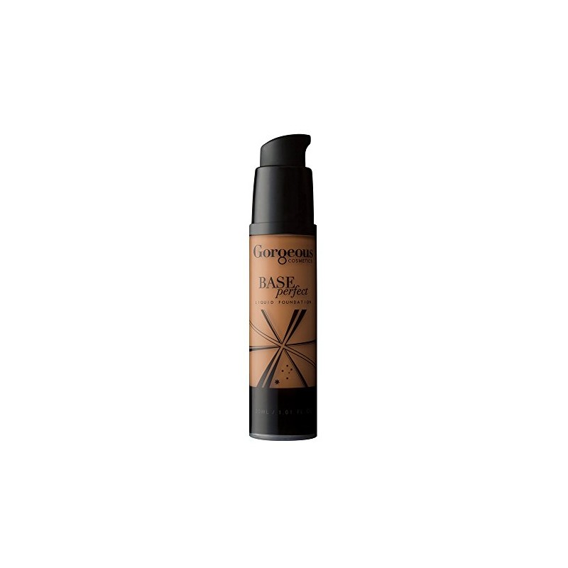 Gorgeous Cosmetics Base Perfect Liquid Foundation Oil Free Silicon Based