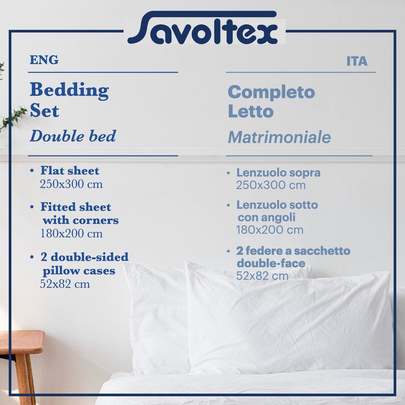 PENSIERI DELICATI Single Bed Sheet 160 x 300 cm, Single