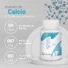 Suplemento Acetato Calcio Nin Cápsulas Sabor Unidades Vegano
