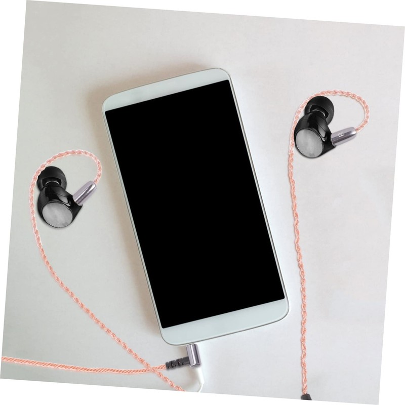 OSALADI Earphone Replacement Cable Soft and Core Wire Mic for
