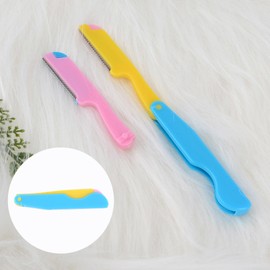 Neulsom Foldable Eyebrow Razor with Refill Included, Refill Eyebrow Razor, Eyebrow Razor